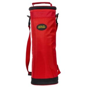 Red On-The-Go Golf Cooler